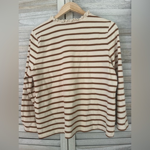 Gaël Marinière Ecru / Camel top - Picture 2 of 4